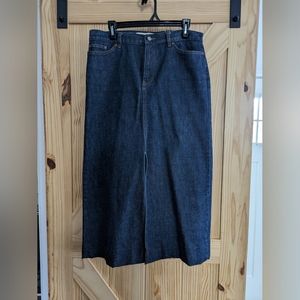 Gap Ankle Length Denim Skirt